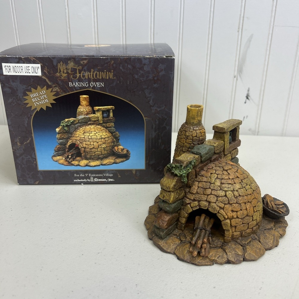 Fontanini Nativity Baking Oven #55511 5" Village Roman Inc Italy